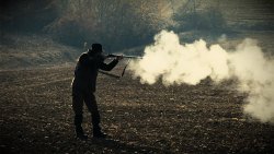 Охота на зайца с дульнозарядной горизонталкой от Davide Pedersoli Стрельба из горизонталки Pedersoli