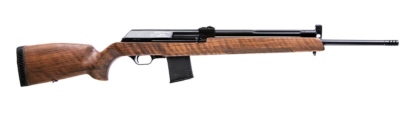 FIME Group представит на SHOT Show 2018 карабины «Вепрь-Пионер» и «Вепрь-Супер» Карабин «Вепрь-Пионер», вид справа