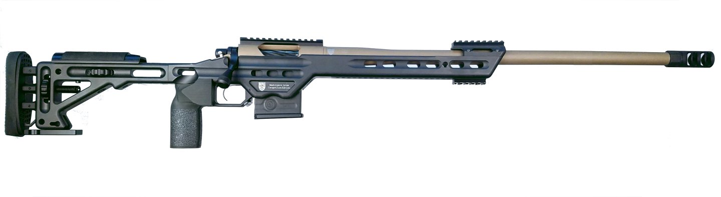 MasterPiece Arms (MPA) с новой винтовкой MPA-224BA Винтовка MasterPiece Arms MPA-224BA, вид справа