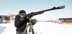 ООО «Молот-Оружие»: охотничий магазинный карабин ВПО-220 под патрон 9,6x53 Lancaster Тест охотничьего магазинного карабина ООО «Молот-Оружие» ВПО-220