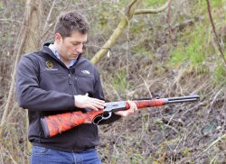 Винтовка Pedersoli Boarbuster: оружие для охоты в лесу Стефано Педерсоли с карабином Boarbuster carbine