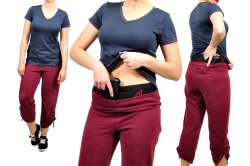 Can Can Concealment: дамские кобуры скрытого ношения Кобура Sport Belt от Can Can Concealment для занятий спортом