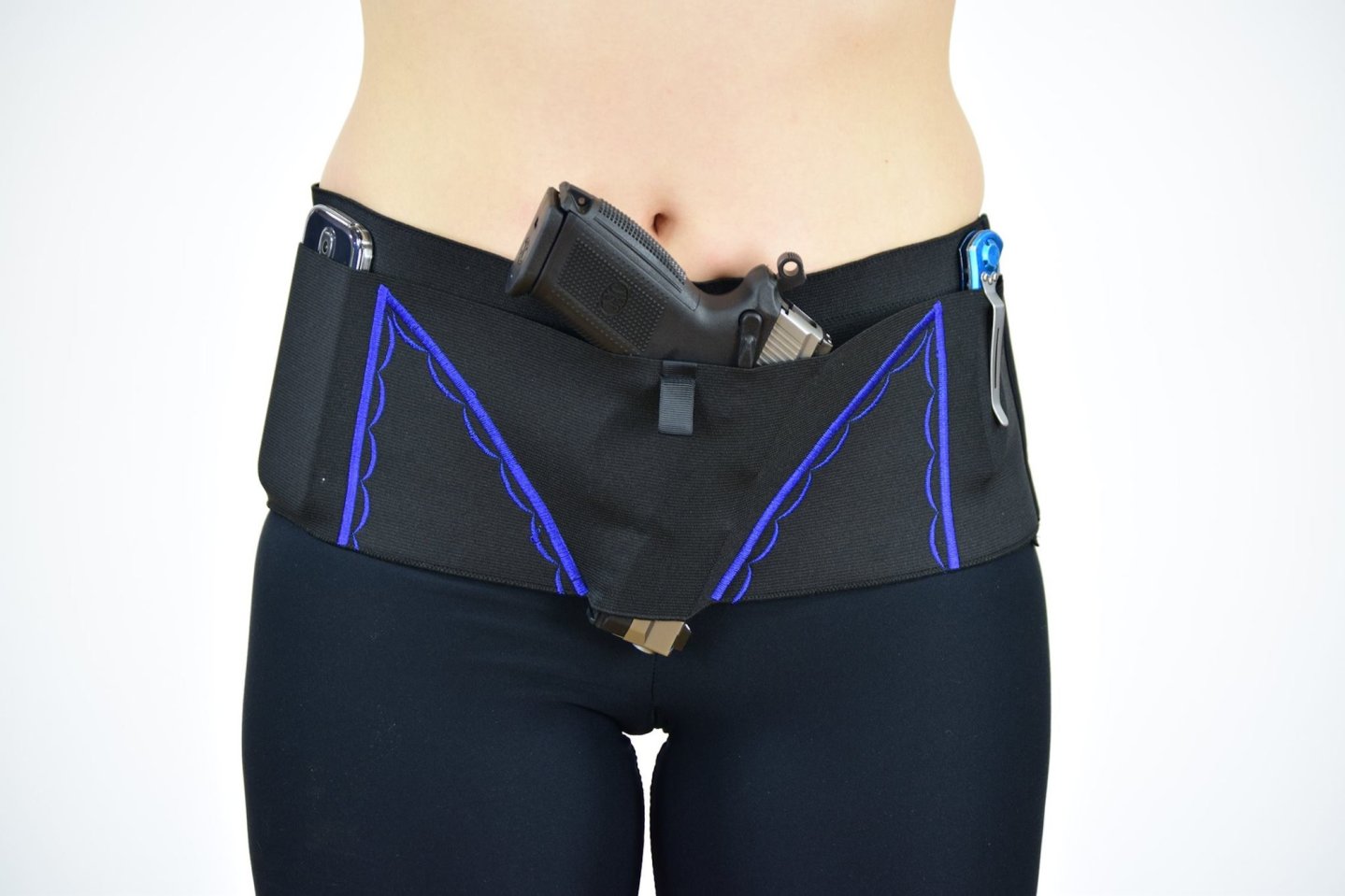 Can Can Concealment: дамские кобуры скрытого ношения Набедренная кобура Can Can Concealment Hip Hugger Big SheBang