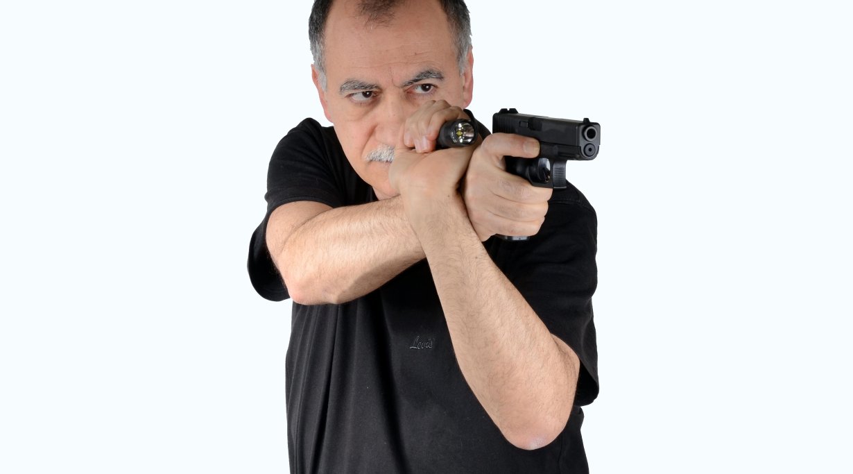 Тактический фонарик 