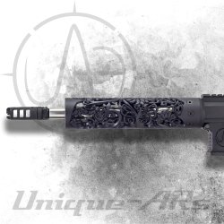 Unique-ARs: индивидуальные цевья для винтовок AR Цевье Unique-ARs на модели Lotus Dragon
