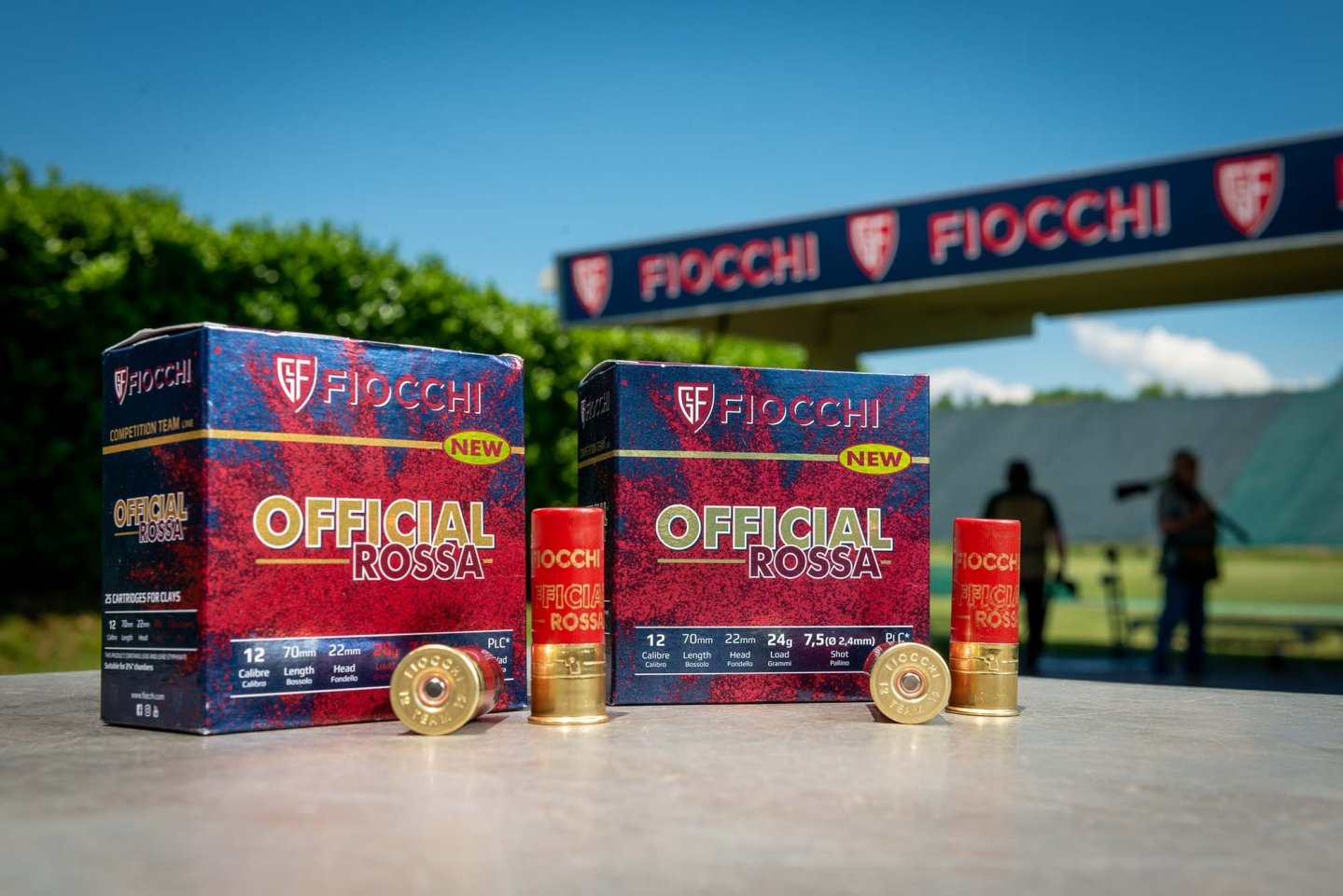 Fiocchi Official Rossa соревновательный патрон для стендовой стрельбы Патроны Fiocchi Official Rossa в упаковках