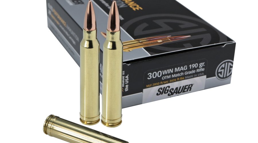 Боеприпасы SIG Sauer Match Grade Elite Performance .300 Winchester Magnum