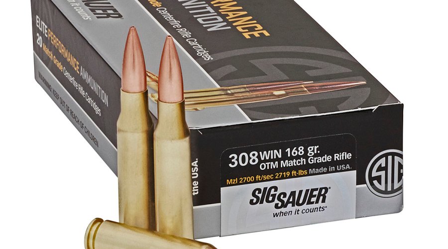 Боеприпасы SIG Sauer Match Grade Elite Performance .308 Winchester