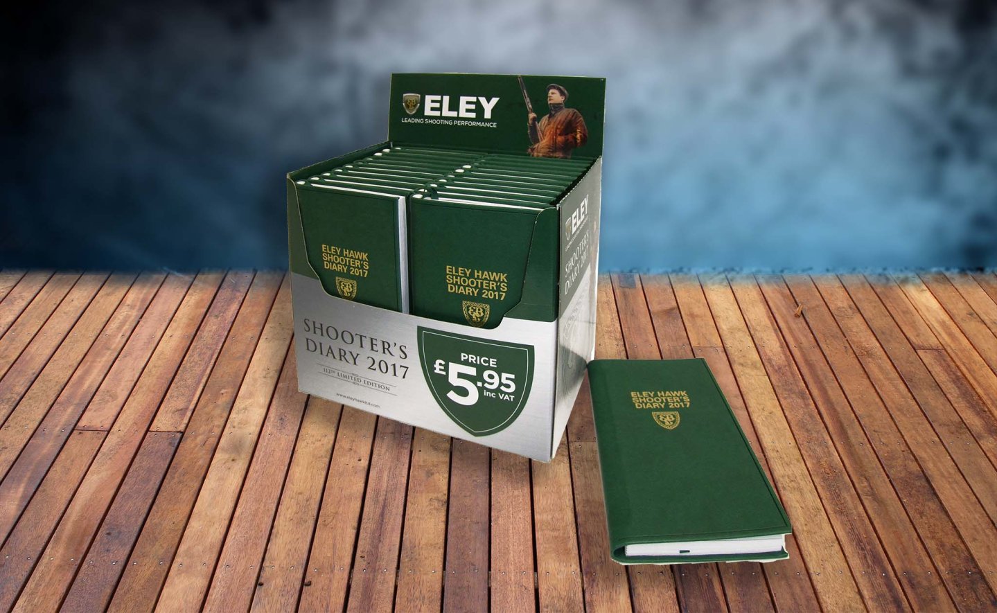 Записная книжка стрелка 2017 от Eley Hawk Записная книжка стрелка 2017 Eley Hawk доступна для покупки в Великобритании по цене £ 5.95 (около 6,80 евро).