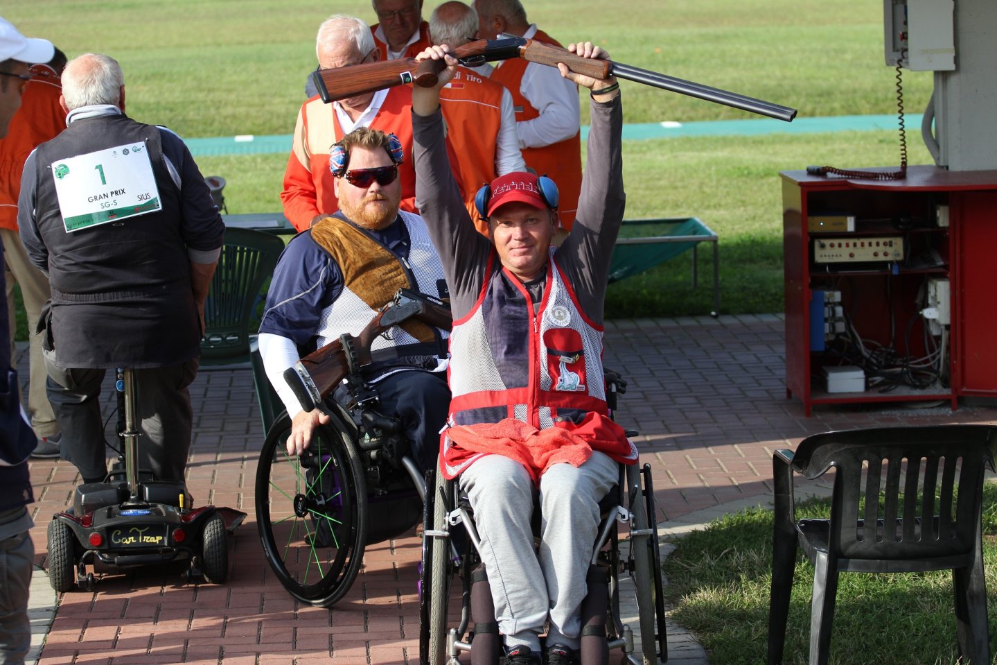 1-ый Кубок мира по пара-стендовой стрельбе в Италии Александр Сахарнов - победитель в международном Гран-при по пара-стендовой стрельбе в Италии