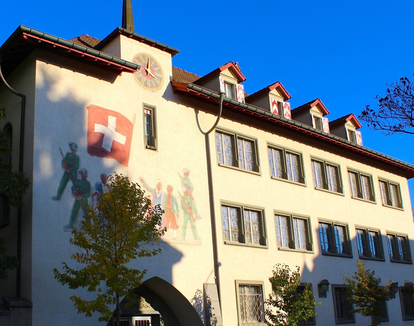 Наш визит в швейцарский музей стрелкового спорта Здание швейцарского музея стрелкового спорта