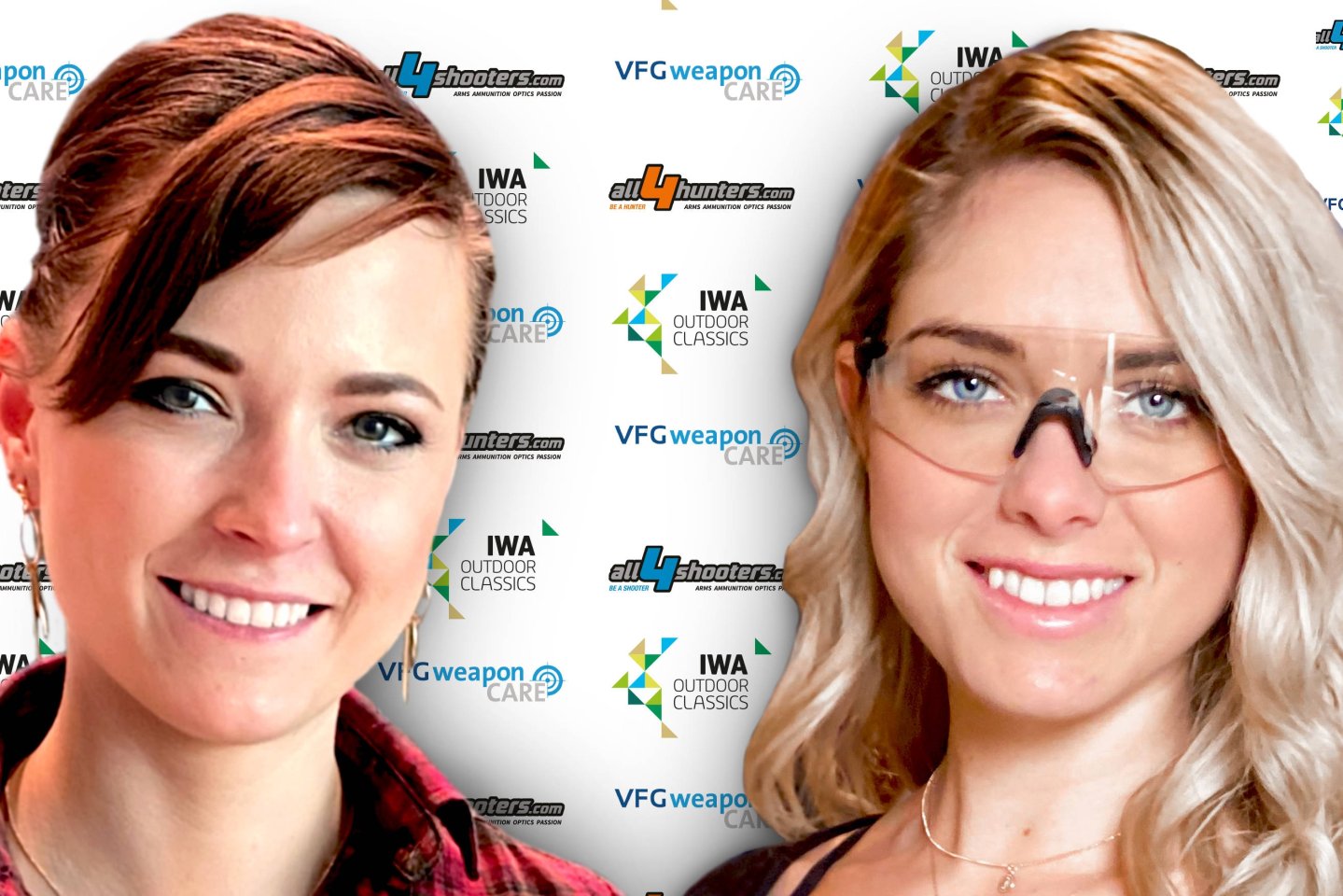 all4shooters.com и all4hunters.com - официальные информационные партнеры IWA Studio Edition 2021: прямые трансляции в Instagram и самые свежие Daily News Ханна Селена (слева) и Даниэль Валькирия