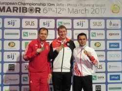 Обзор событий и итоги: Чемпионат Европы 2017 по стрельбе с дистанции 10 м Чемпион Европы 2017 года по стрельбе из пневматического пистолета Кристиан Райтц