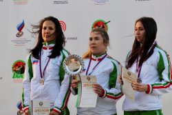 Чемпионат России (командный) по стендовой стрельбе 2018 завершился победой Татарстанских стрелков! А.Шакирова, З.Батыршина, А.Фазылзянова.