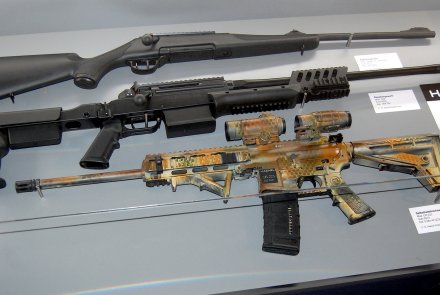Новогодний визит: Зульский музей оружия. Современные карабины марки C.G. Haenel