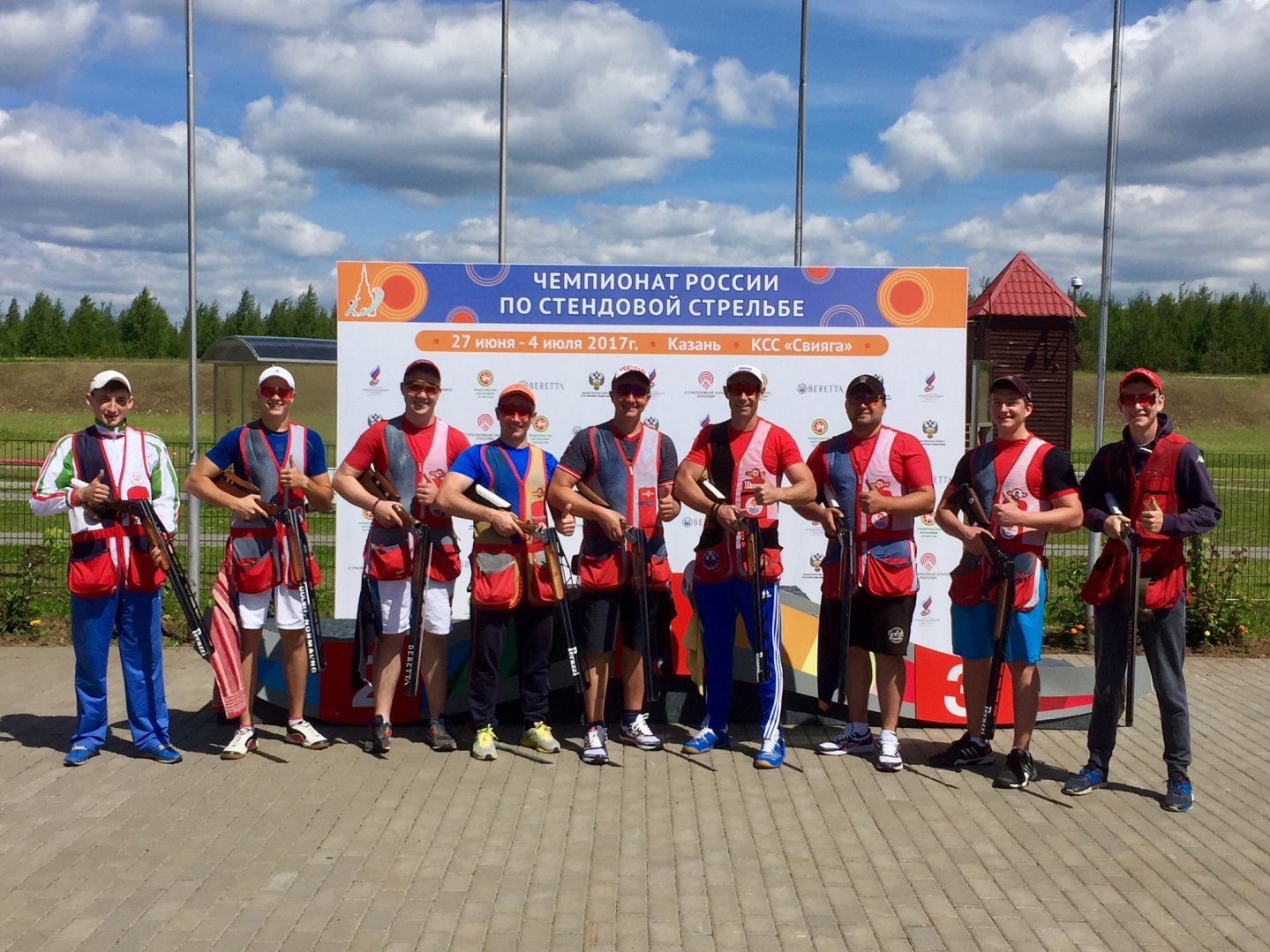 Обзор Чемпионата России 2017 в Казани Стрелки Дубль трапа на Чемпионате России 2017
