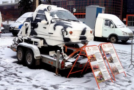 ЗАО «Транспорт»: обновленная модель снегохода ТТМ-1901 «Беркут-2». Камуфляжная раскраска