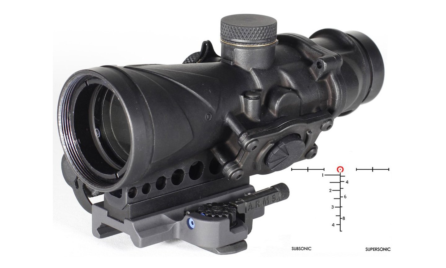 BROWE 4x32 BCO with .300-AAC Blackout reticle BROWE 4x32 BCO with .300-AAC Blackout reticle