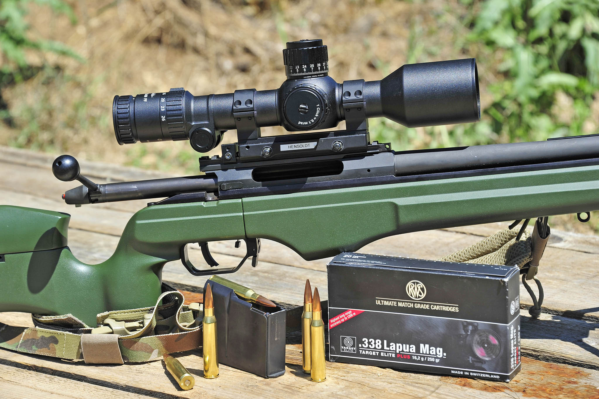 optika: Винтовочный оптический прицел Hensoldt ZF 3.5-26 x 56 FF