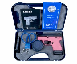 Новые исполнения пистолетов Beretta Pico и Nano Ультракомпактный пистолет в прочном пластиковом кейсе