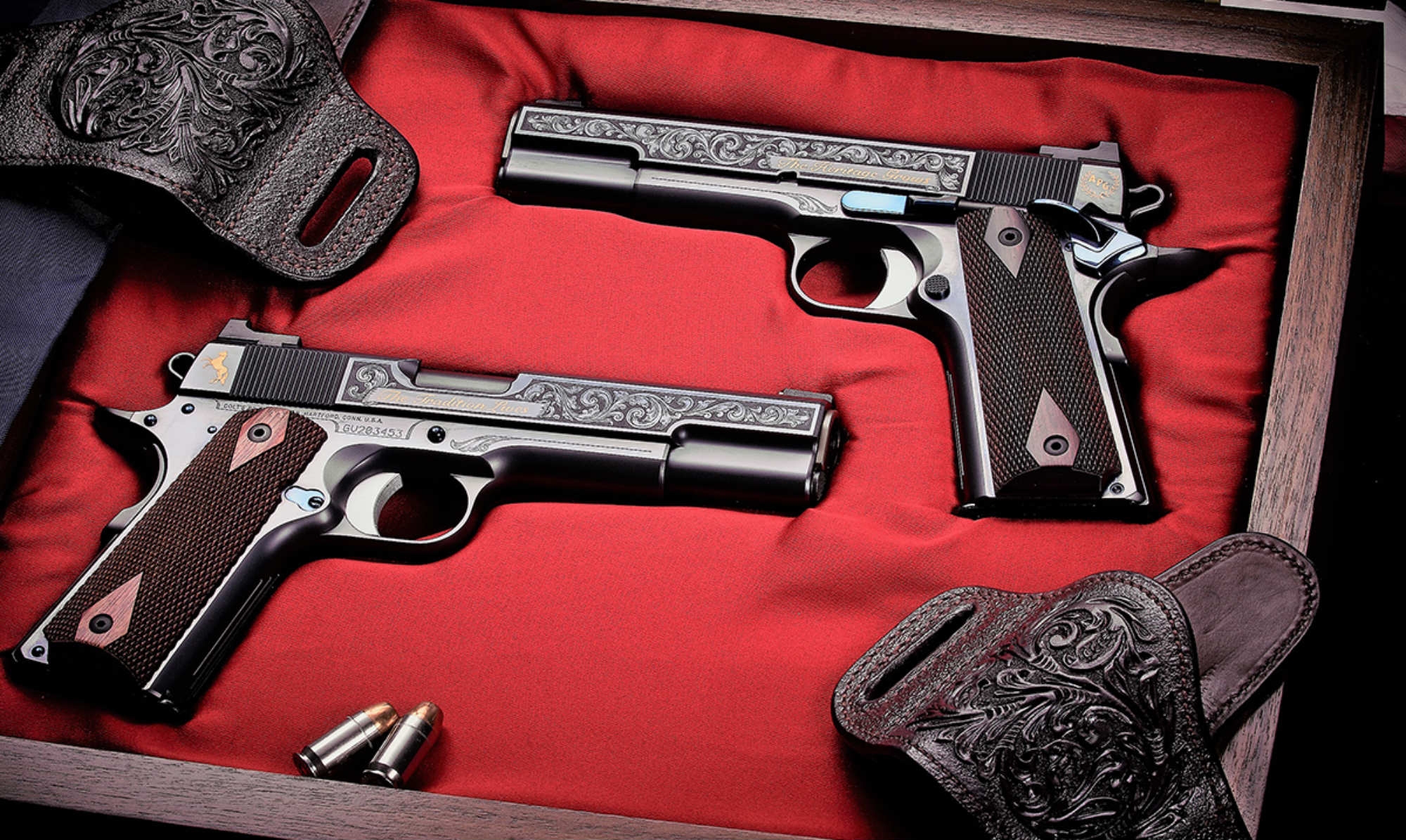 colt: Особая пара пистолетов модели Colt 1911 colt: Особая пара пистолетов модели Colt 1911