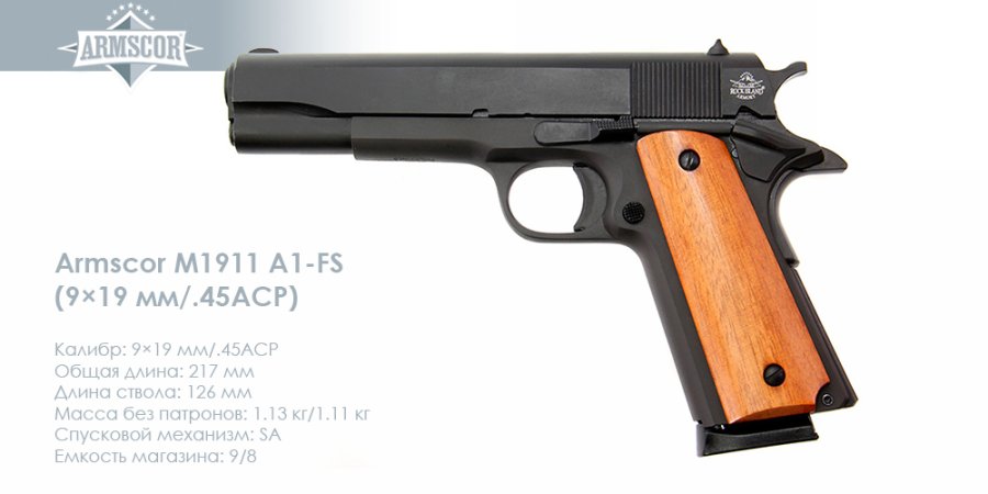 Обзор пистолетов Armscor Rock Island Armory Обзор пистолетов Armscor Rock Island Armory