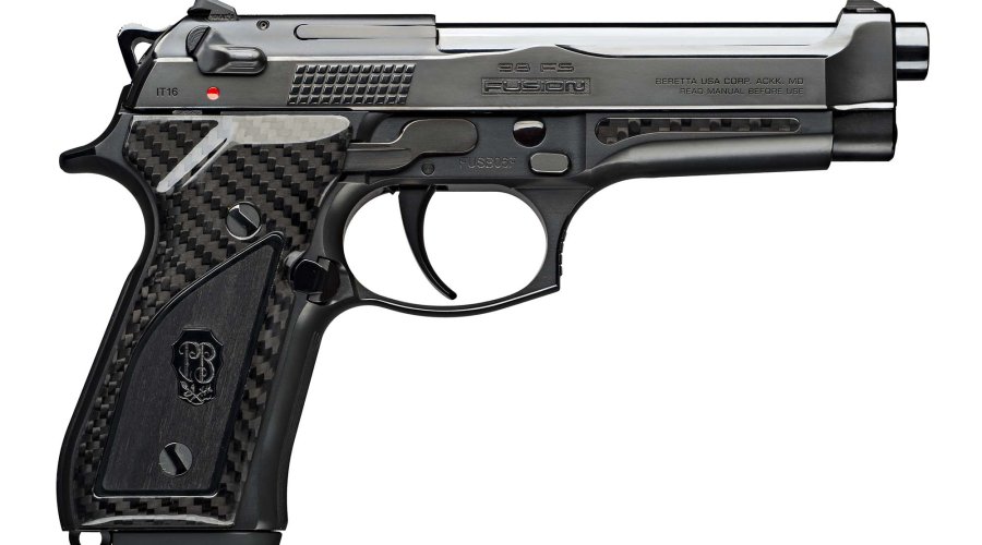 Правая сторона пистолета Beretta Fusion Black