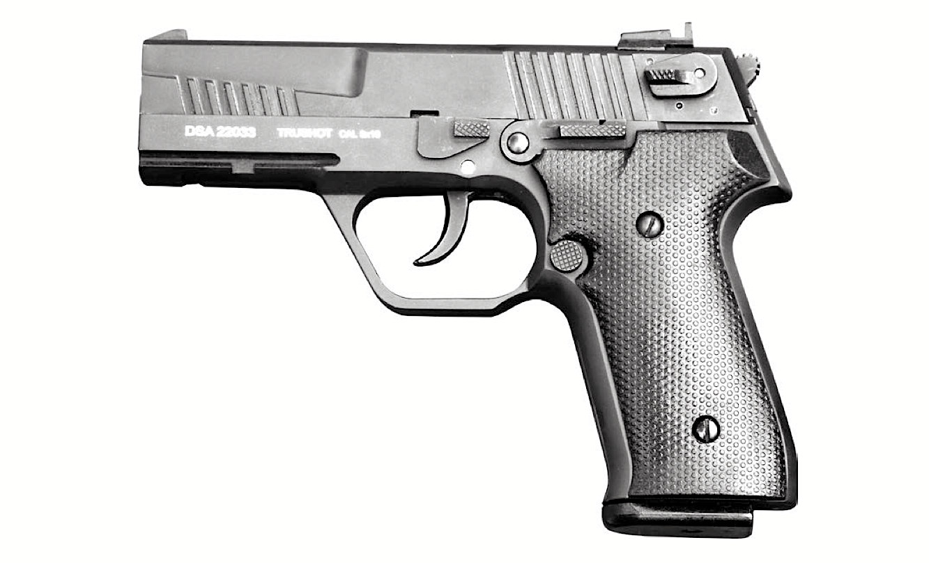pistolety: Daudsons Armoury: самозарядный пистолет DSA Trushot 9 х 19 мм