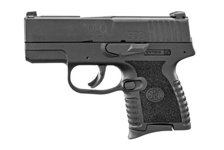 FN 503, новый тонкий 9мм пистолет для скрытого ношения  FN 503, вид слева.