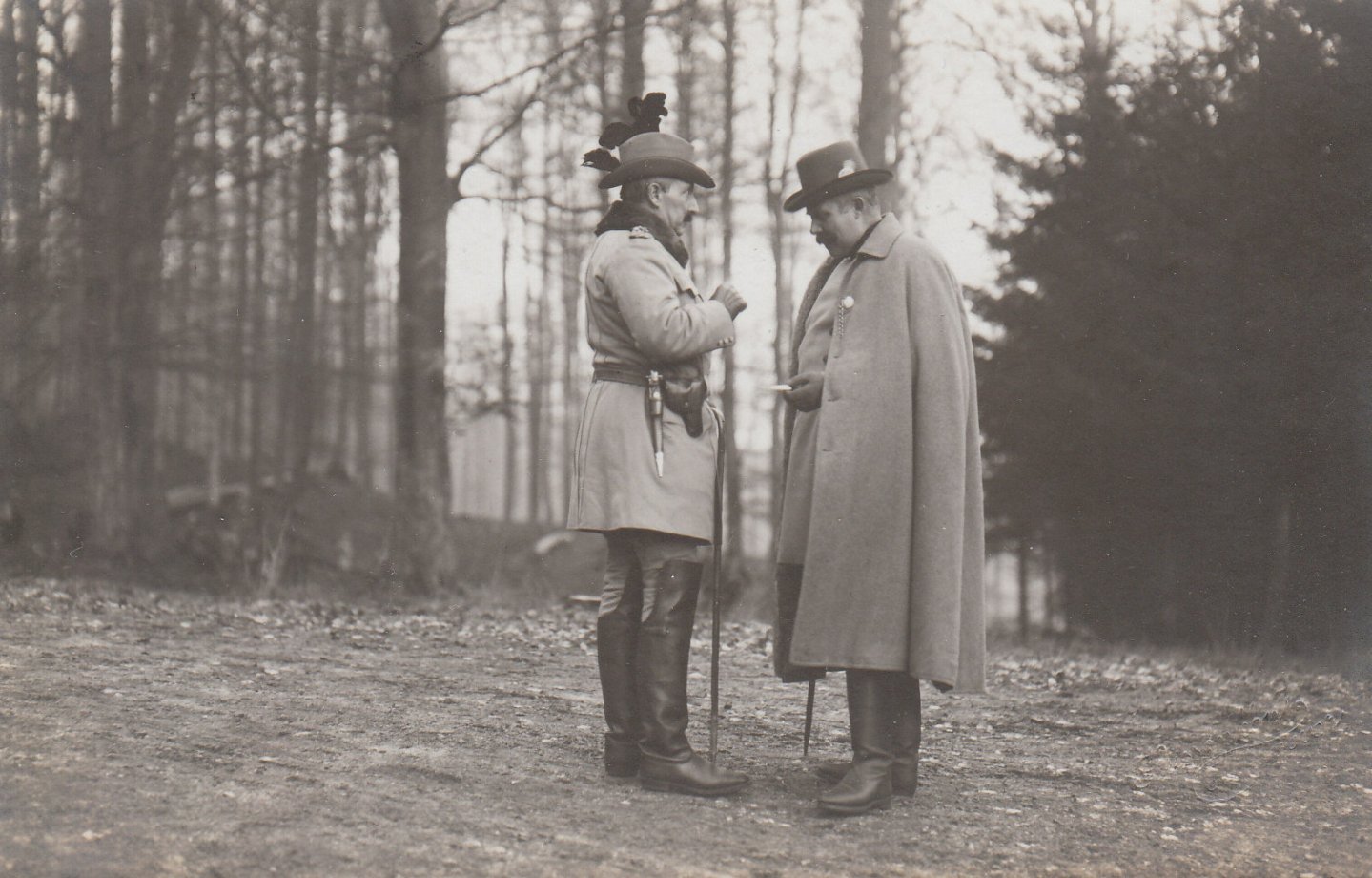 Пистолет для кайзера: к 150-летию со дня рождения Андреаса Шварцлозе Кайзер Вильгельм II и Франц Фердинанд