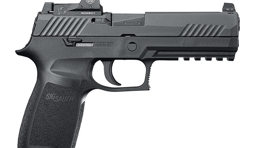 SIG Sauer P320 с мини-коллиматором SIG Sauer Romeo
