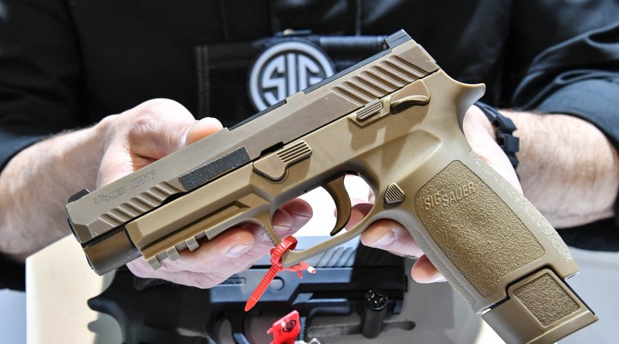 Новый пистолет SIG Sauer XM17 для Армии США на SHOT Show 