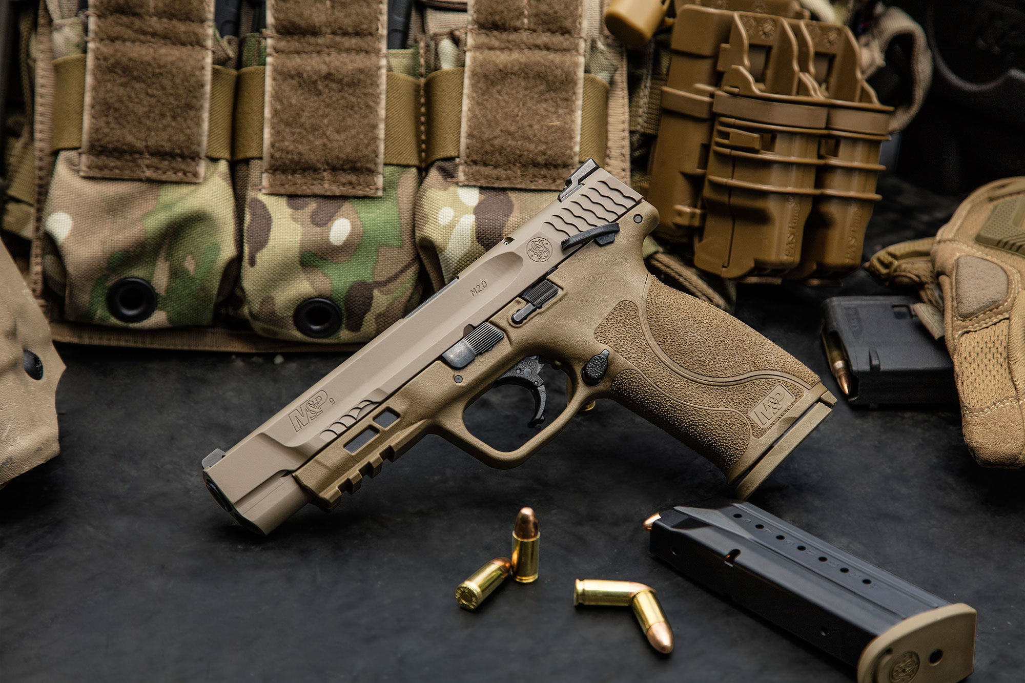 Лучшие пистолеты. Пистолет s&w m&p 2.0. Пистолет s-w m-p m2.0. Smith & Wesson m&p 10mm m2.0 4. Mp9 Калибр