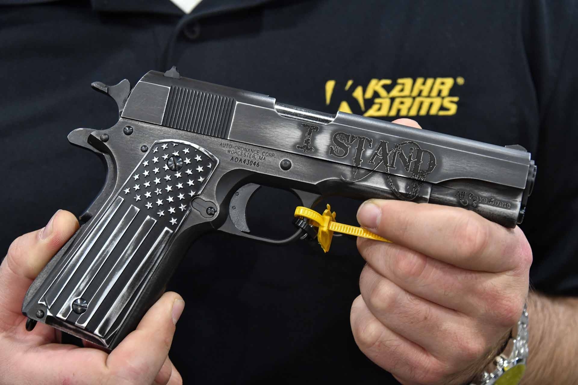 auto-ordnance: Специальная версия пистолета Auto-Ordnance "I Stand" 1911   