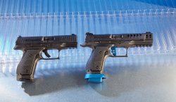 Совершенно новый: Walther Q4 SF - укороченная версия 9мм пистолета со стальной рамкой Сравнение размеров пистолетов Walther Q4 SF и Q5 Match Expert
