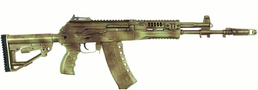 Концерн «Калашников» представил на форуме «Армия-2016» новинки стрелкового оружия Автомат АК-12 калибра 5.45мм.