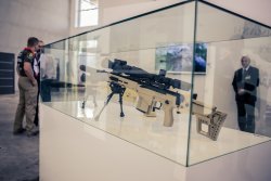 Концерн «Калашников» представил на форуме «Армия-2016» новинки стрелкового оружия Снайперская винтовка СВК под патрон 7.62х51 NATO.