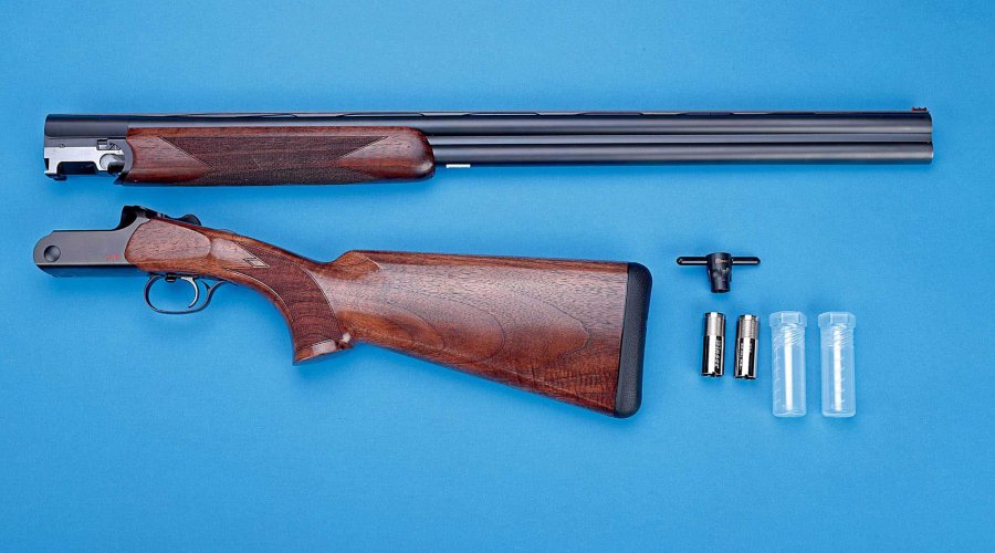 Тест: Ружья для спортинга Beretta в сравнении с Blaser и Browning Ружье Blaser F16 Sporting, разобранное для теста