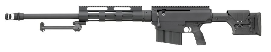 Обновленная версия крупнокалиберной винтовки Bushmaster BA50 Винтовка Bushmaster BA50, вид слева