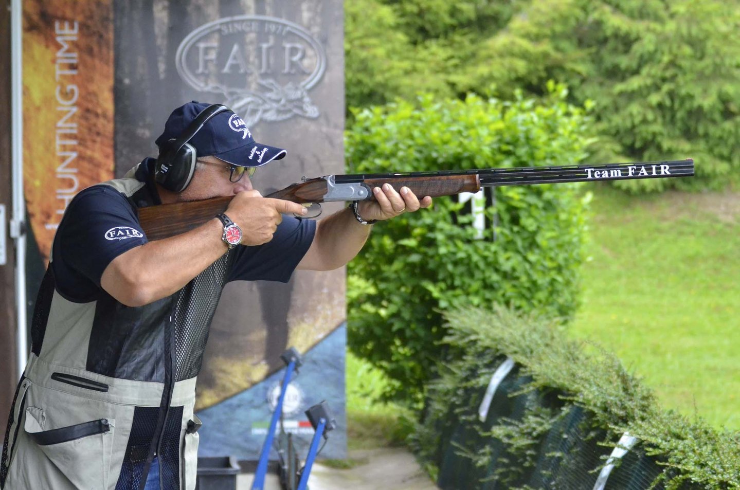 F.A.I.R. Jubilee Sporting .410 калибра F.A.I.R. Jubilee Sporting during the shooting test
