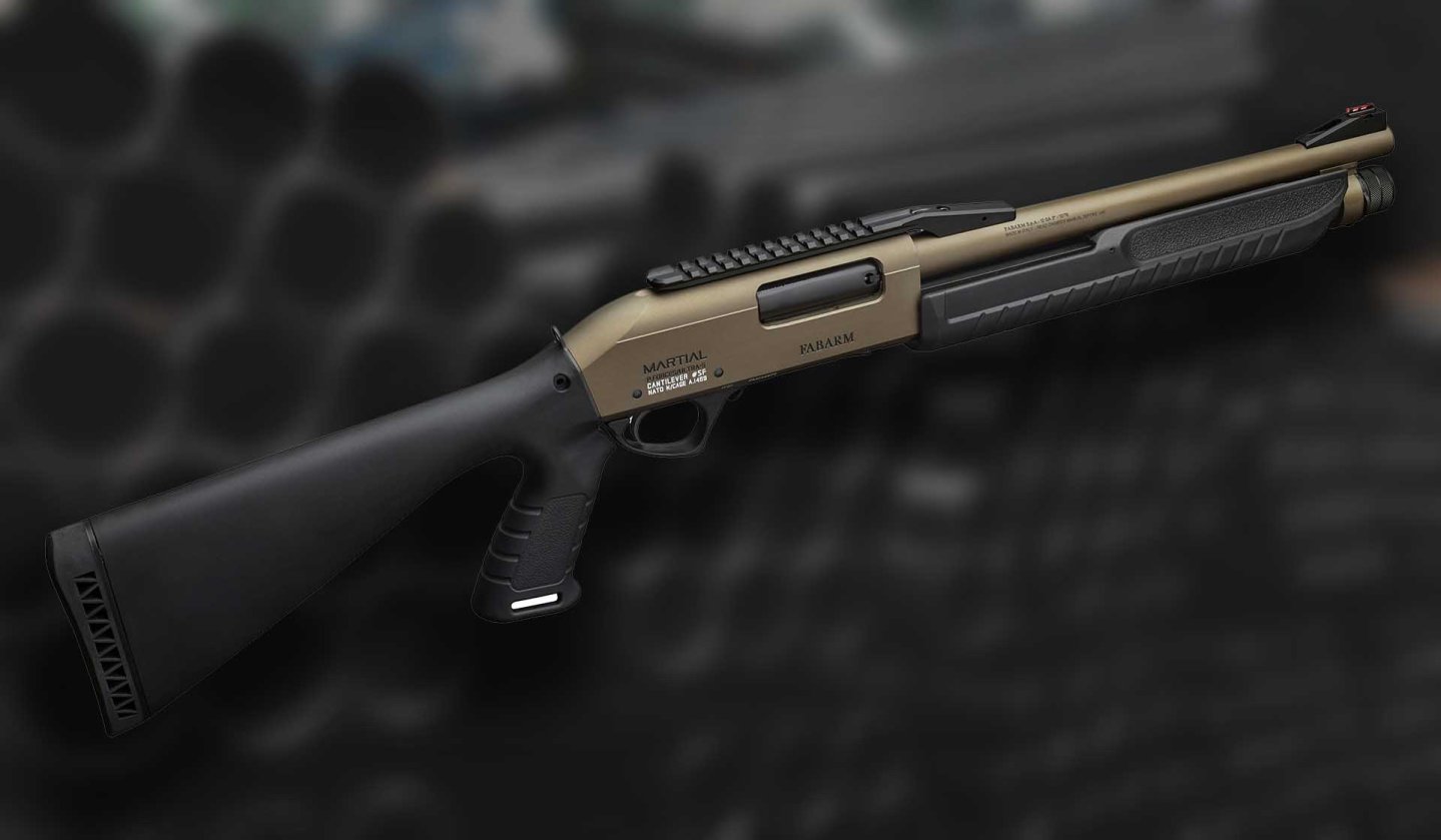 FABARM Martial Cantilever, точность в короткоствольных ружьях Помповое ружье FABARM Martial Cantilever