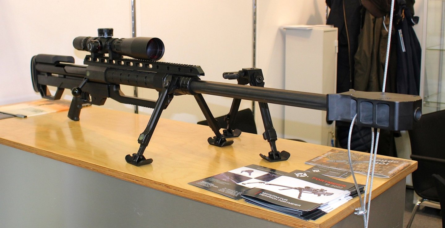 Fortmeier: винтовки калибра .408 Chey Tac, .416 TYR и .50 BMG Take Down Винтовка Хайнриха Фортмайера