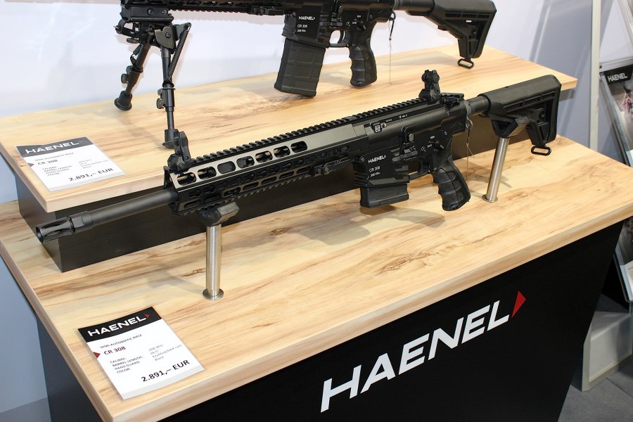 Новинка от Haenel: самозарядная винтовка CR308 Самозарядная винтовка Haenel CR308