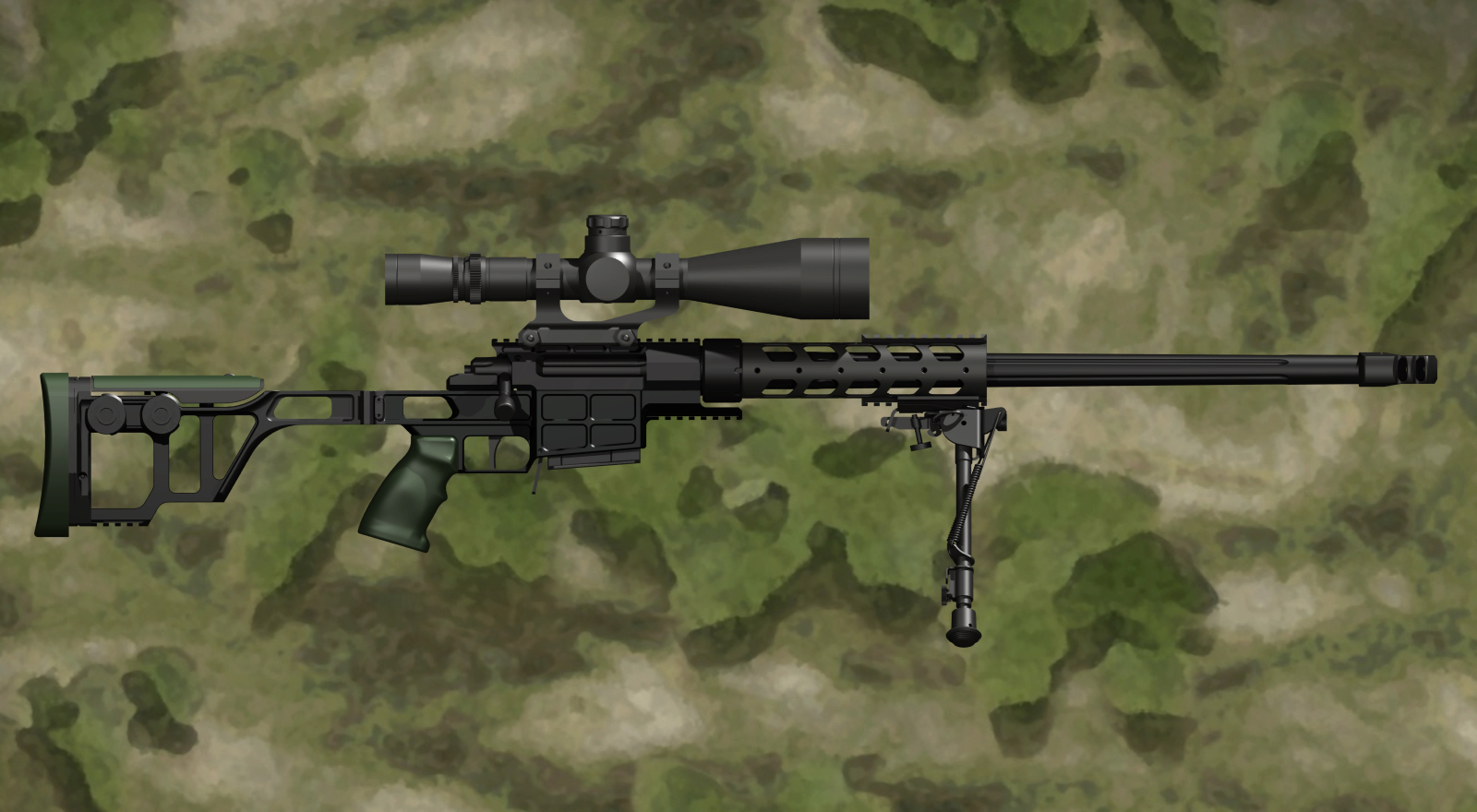 vintovki: Снайперская винтовка Lobaev Arms DVL-10M2 „Urbana“