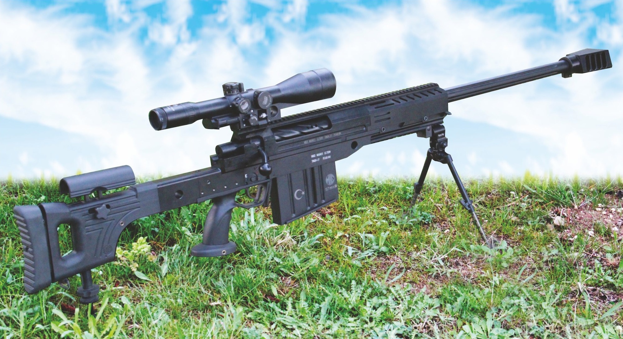 vintovki: MKEK: крупнокалиберная снайперская винтовка MAM-15