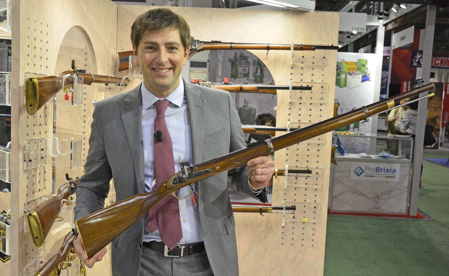 Pedersoli Volunteer 1860 Target Rifle - дульнозарядная винтовка Дульнозарядная винтовка Pedersoli Volunteer 1860 Target Rifle