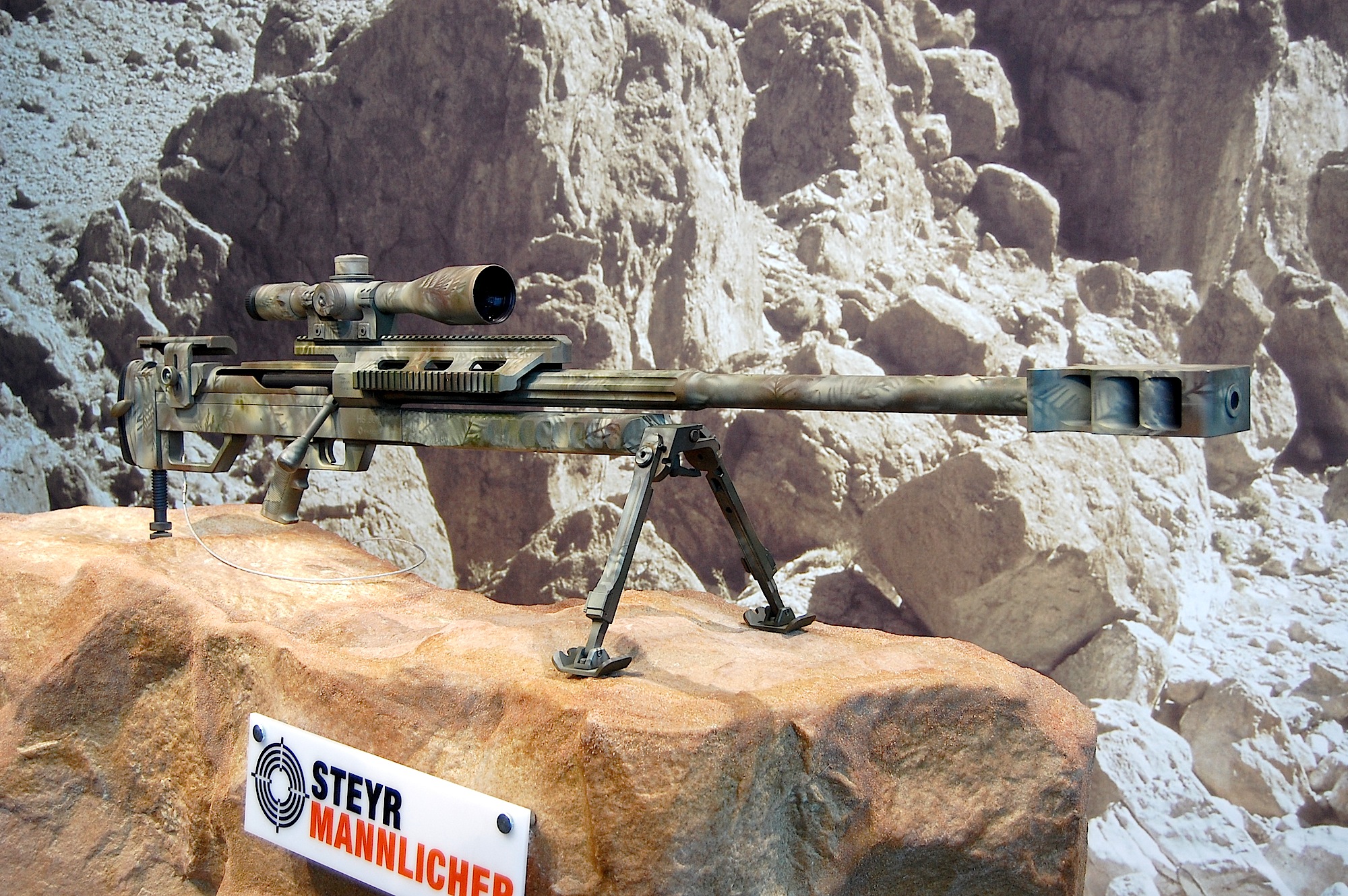 steyr-mannlicher: Крупнокалиберная снайперская винтовка Steyr HS .50 steyr-mannlicher: Крупнокалиберная снайперская винтовка Steyr HS .50